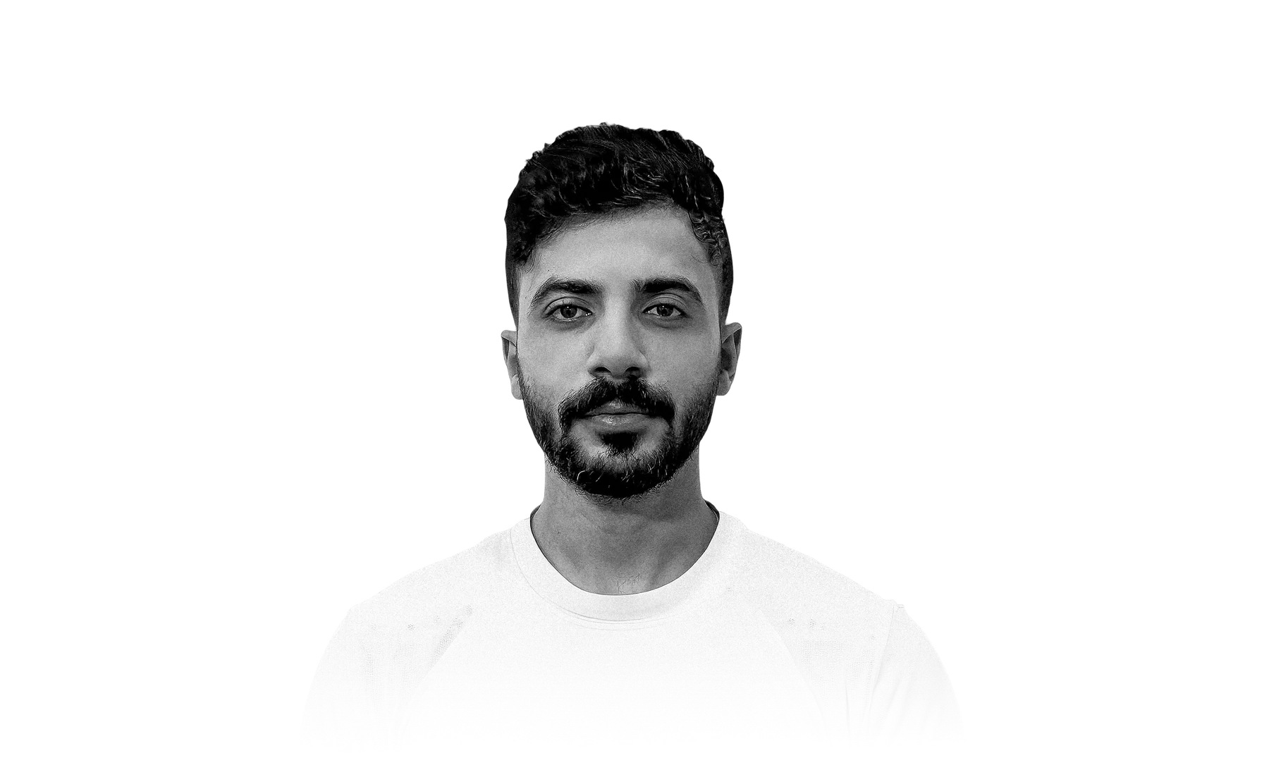 Portrait of Mohamed Abdallah, known as Marllex