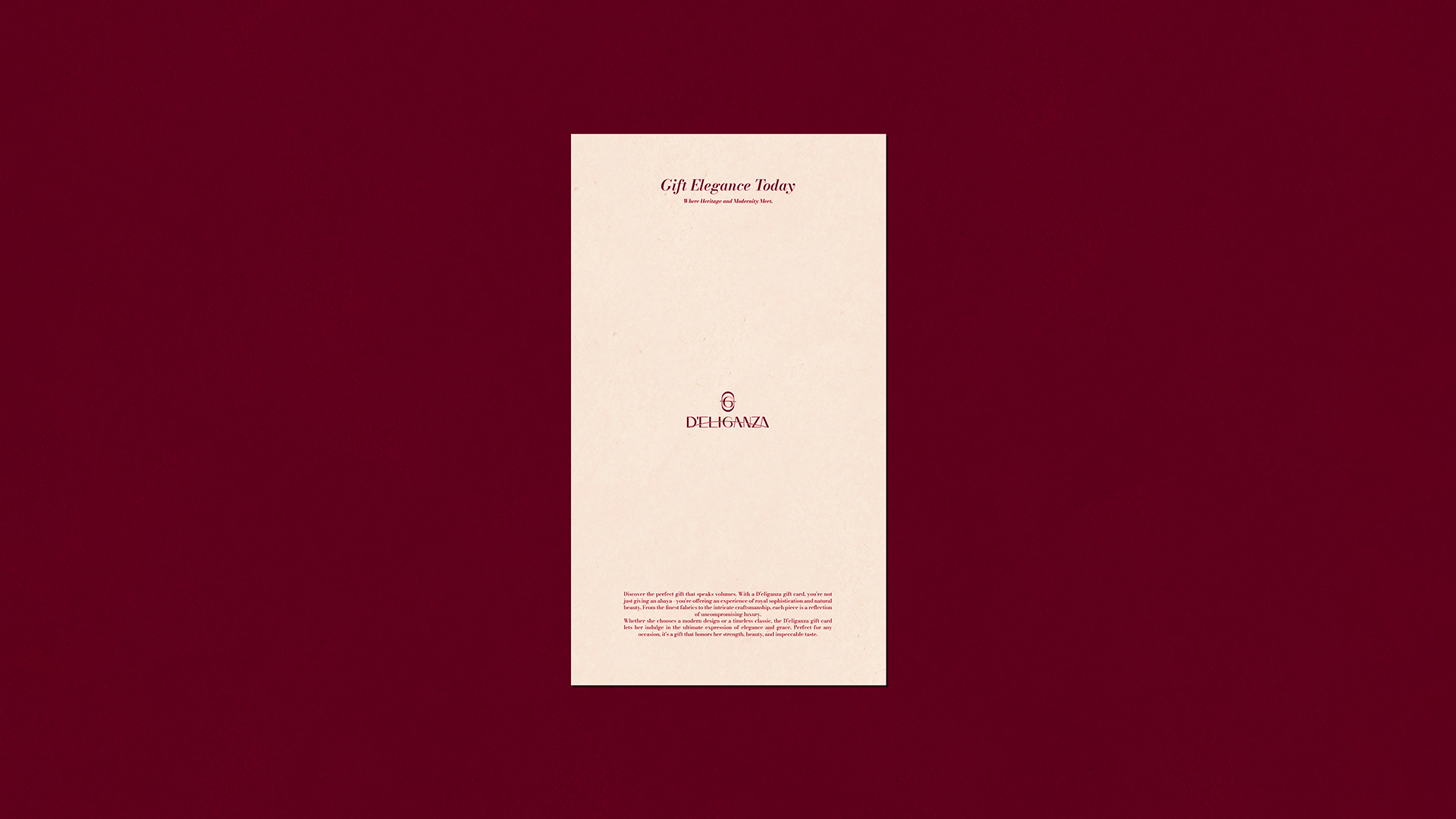 D'Eliganza — 20