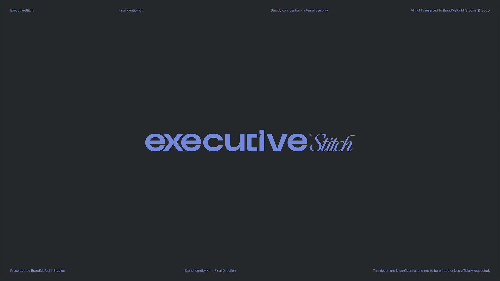Executive Stitch — 11