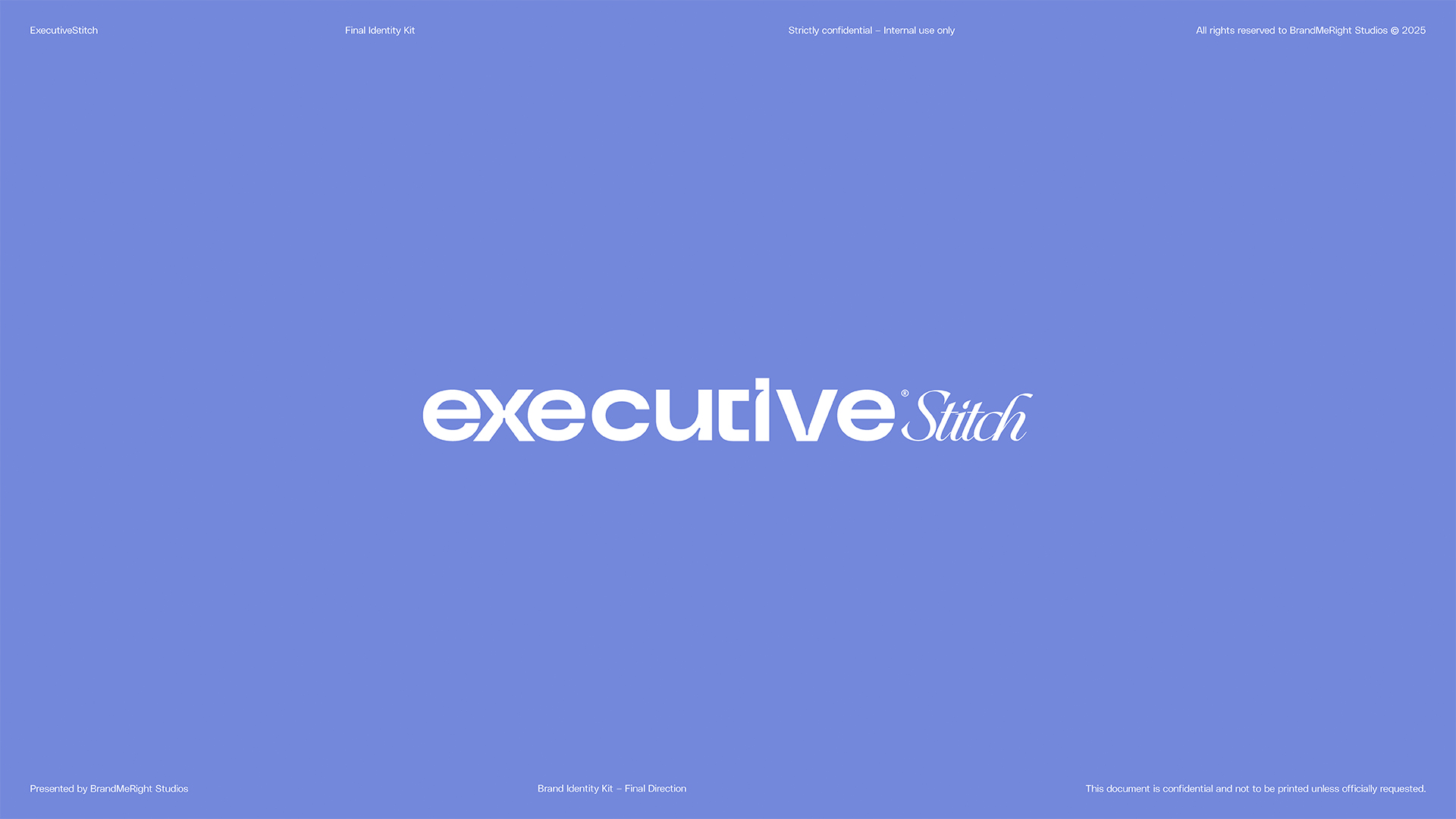 Executive Stitch — 2