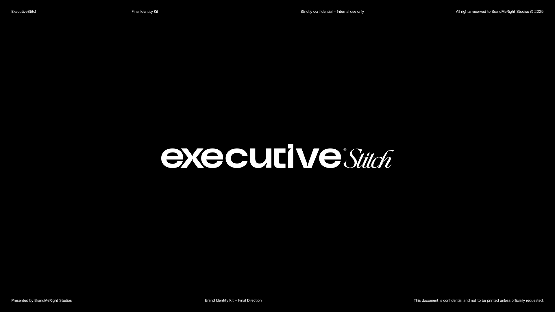 Executive Stitch — 8